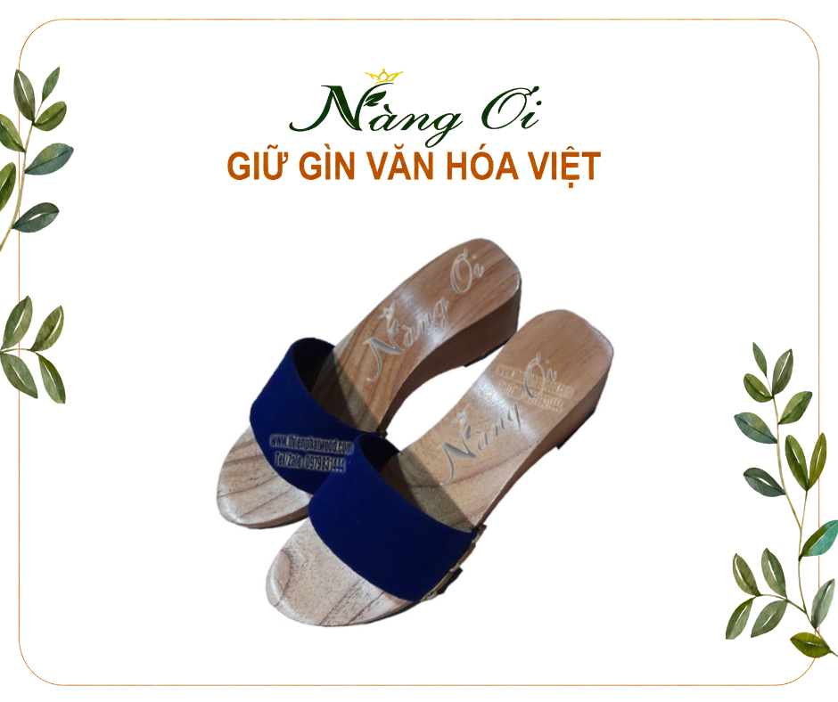 guốc mộc nữ cao 5cm